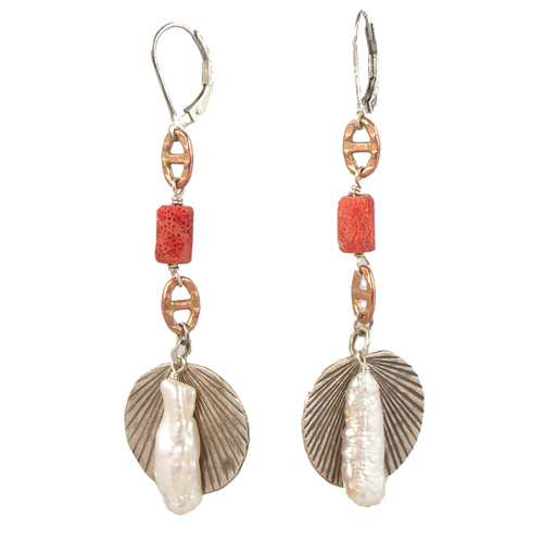 Rapz Lever-back earrings